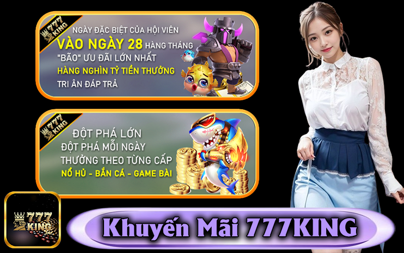 Giới thiệu 777King khuyến mãi